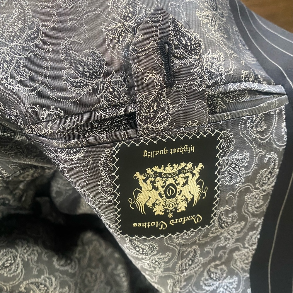 Custom Order Oxxford by Tom James- Suit was only worn during fitting.